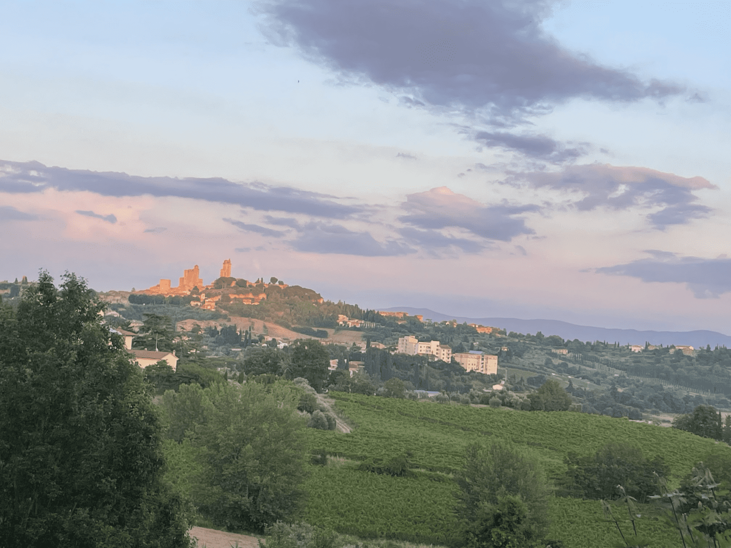 A view of San Gimignano, Italy